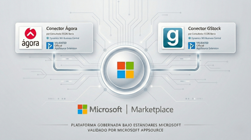 Conectores Ágora y gstock integrados en Microsoft Dynamics 365 Business Central
