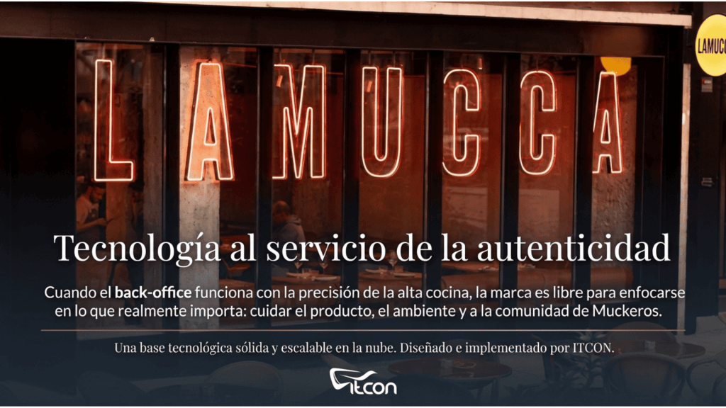 lamucca company restauracion tecnologia business central itcon ecosistema digital restaurante madrid